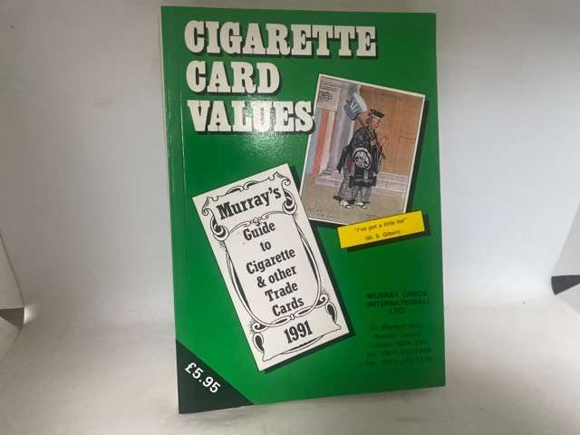 Cigarette card values, catalogue of cigarette and other trade cards. - Murray