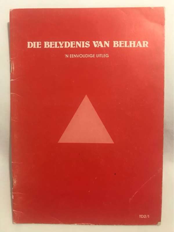 Die Belydenis van Belhar - N.G.Sendingkerk