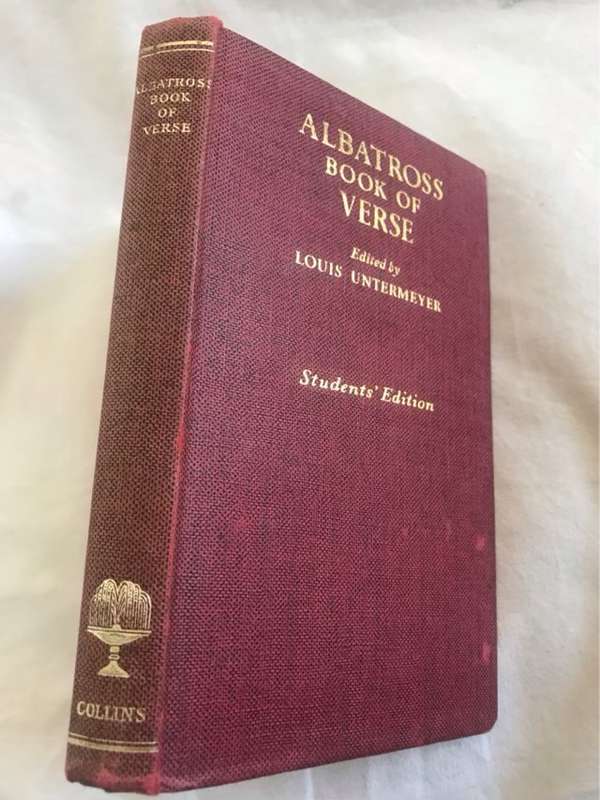 Albatross Book of Verse - Louis Untermeyer Ed.