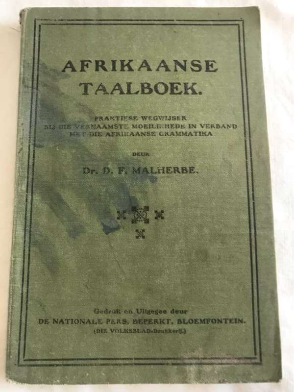 Afrikaanse Taalboek - D.F.Malherbe