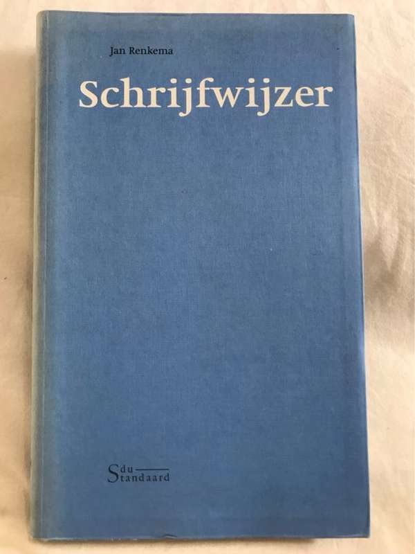 Schrijfwijzer - Jan Renkema