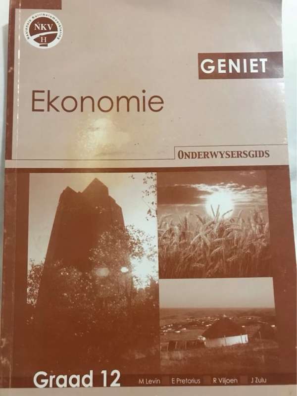 Geniet ekonomie, Onderwysersgids. Graad 12 - Michiel Levin