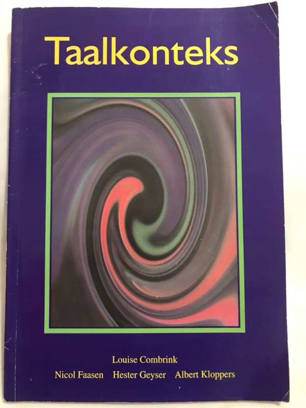 Taalkonteks *Signed*  - Louise Combrink en Ander