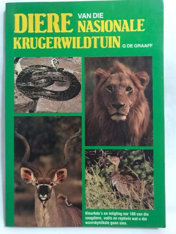 Diere van die Nasionale Krugerwildtuin - Gerrit De Graaff