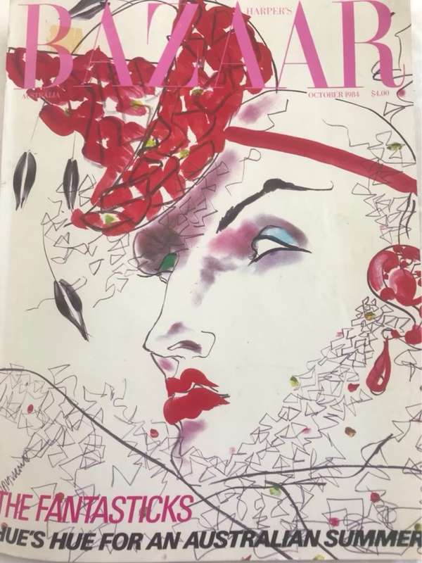 BazaarOctober 1984, Australia - Harper