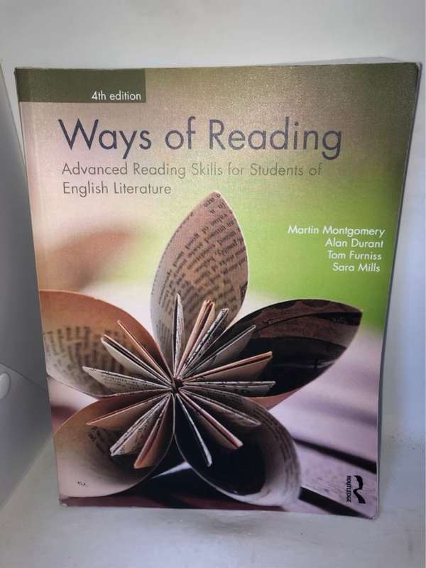 Ways of Reading - Martin Montgomery,Alan Durant,Tom Furniss