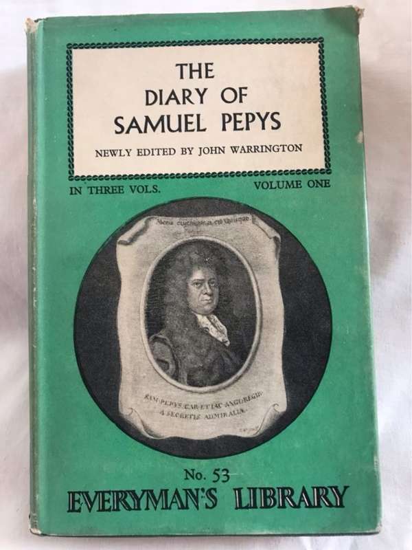 The Diary Of Samuel Pepys vol.1 - John Warrington Ed.