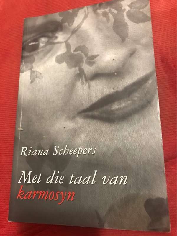 Met die taal van karmosyn - Riana Scheepers