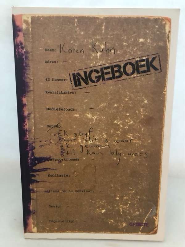 Ingeboek - Karen Kuhn