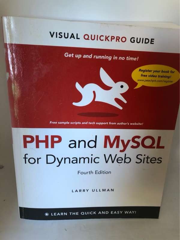 PHP and MySQL for Dynamic Web Sites - Larry Edward Ullman
