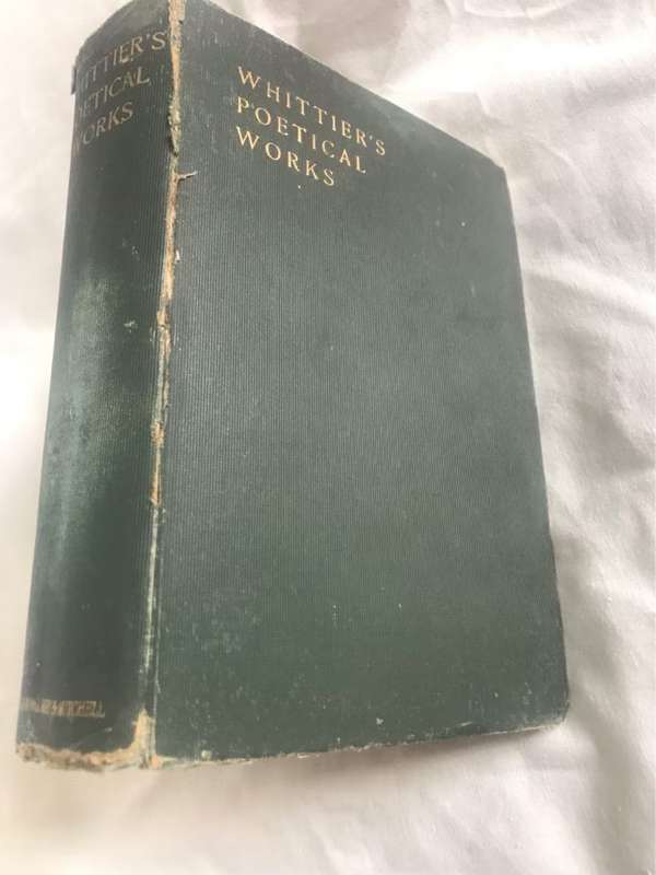 Whittiers Poetical Works - John Greenleaf Whittier