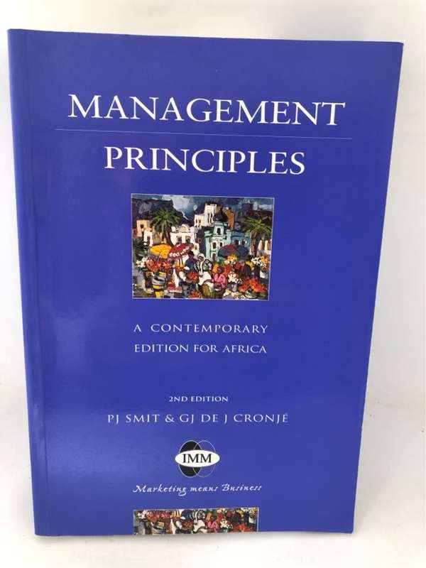 Management Principles - T. Brevis,A. De Klerk,M. J. Vrba