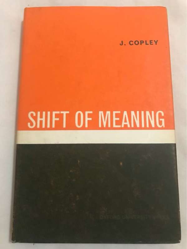 Shift of Meaning - J.Copley