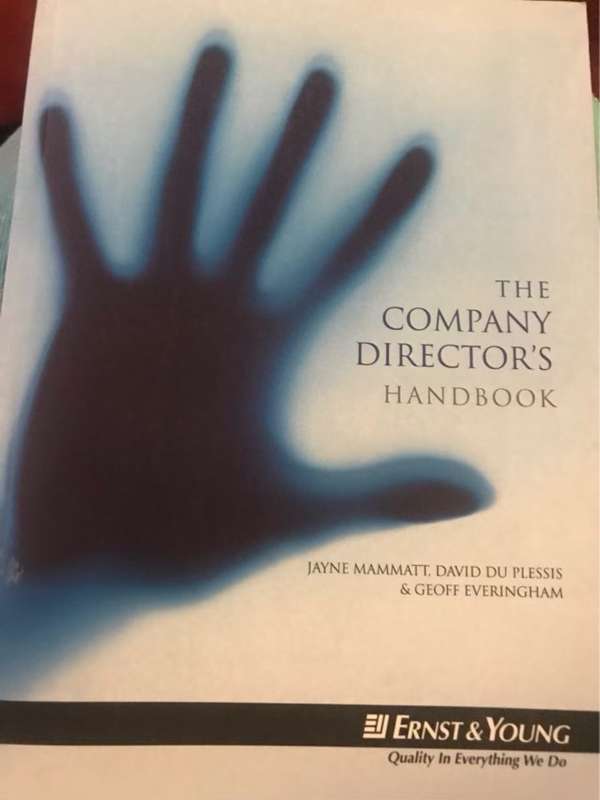 The Company Director's Handbook - Jayne Mammatt, David Du Plessis (MBA.), G. K. Everingham