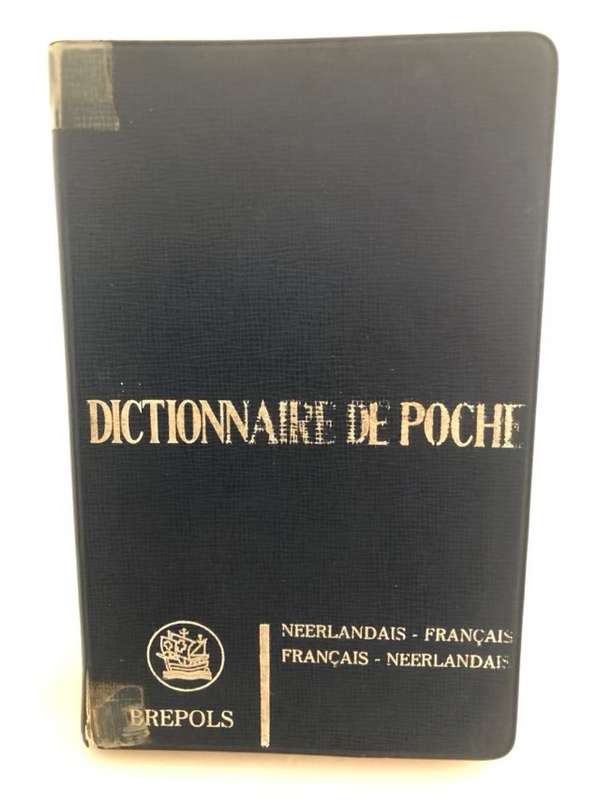 Dictionnaire De Poche, Neederlandais-Francais - Turnhout Brepols