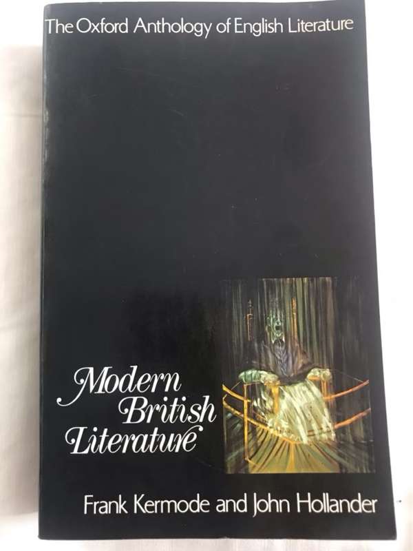 Modern British Literature - Frank Kermode and John Hollander