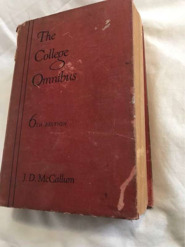 The College Omnibus - J.D.MacCallum