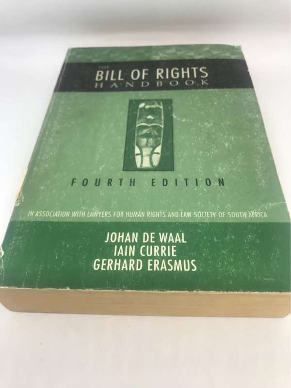 The Bill of Rights Handbook - Johan De Waal and Other