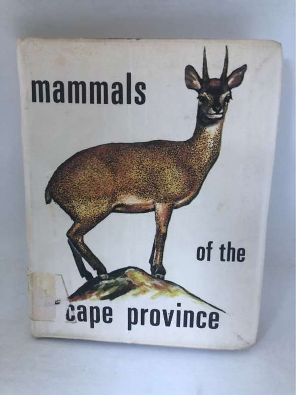 Mammals of the Cape Province - Department of Nature Conservation of the Cape