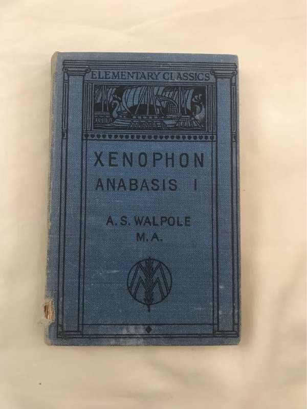 Xenophon Anabis l - A.S.Walpole