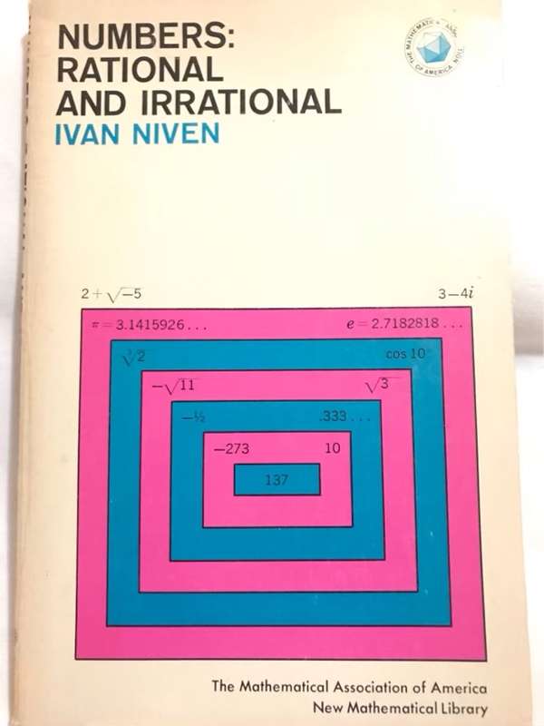 Numbers:Rational&Irrational - Ivan Niven
