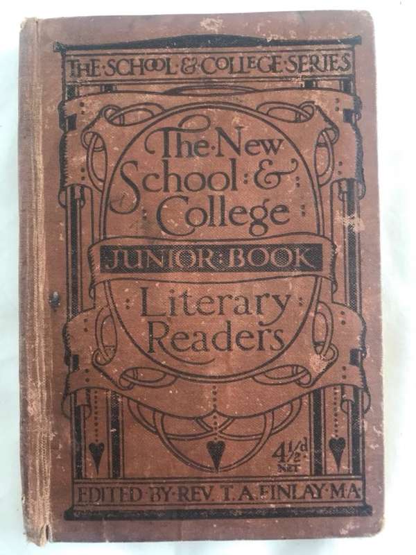 The New School & College Literary Readers, Junior Book - Rev.T.A.Finlay