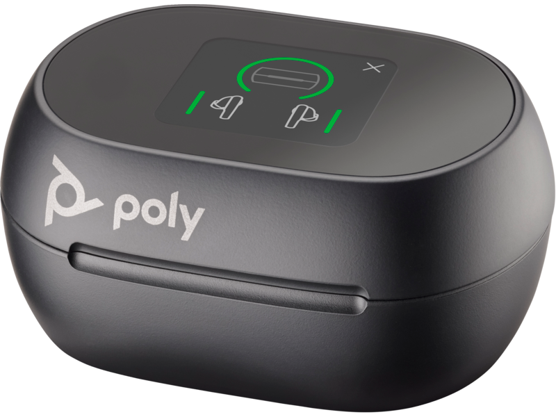 POLY VOYAGER FREE 60+ UC M CARBON BLACK EARBUDS