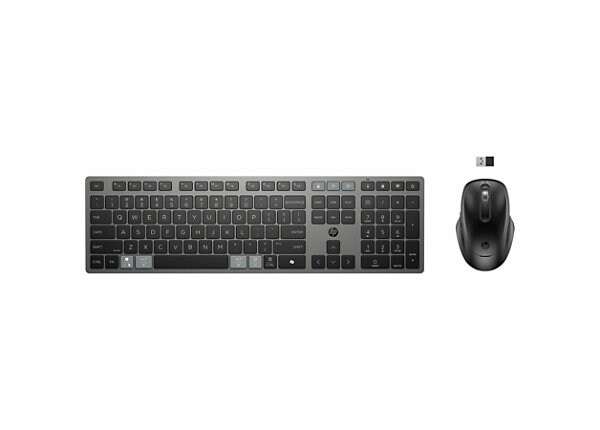 Hp 725 Multi Rechargable Wireless Keyboard And Mouse Combo