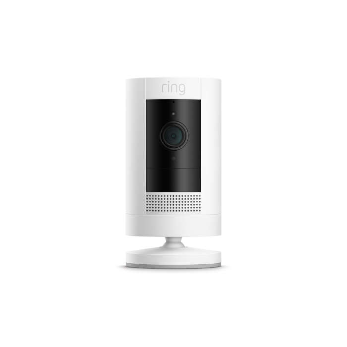 RING STICK UP CAM BATTERY WHITE