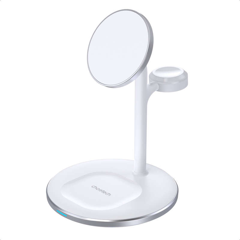 CHOETECH T585-F 3IN1 WIRELESS CHARGER QI2 15W-WHITE