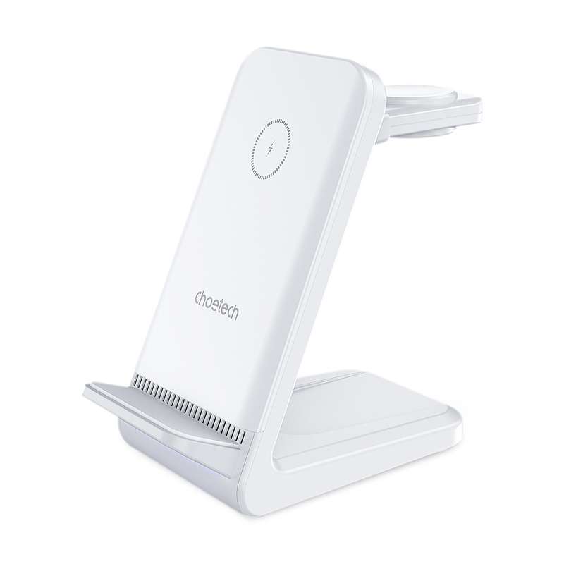 CHOETECH T608-F 4IN1 WIRELESS CHARGER 15W-WHITE
