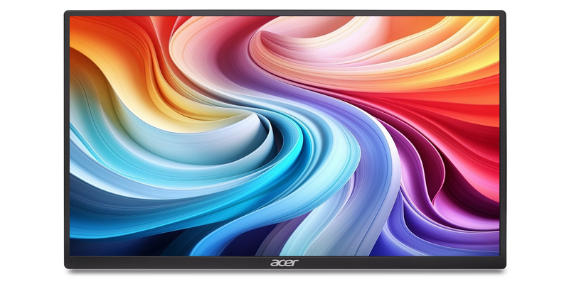 Acer Portable Monitor 15.6'' (Non-Touch) Ips 16:9 6Ms(Gtg) 250Nits 3.5Mm Audio Out Hdr10 Adaptive...