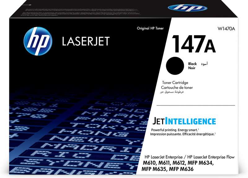 HP 147A BLACK LASERJET TONER CARTRIDGE