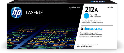 HP 212A CYAN ORIGINAL LASERJET TONER CARTRIDGE