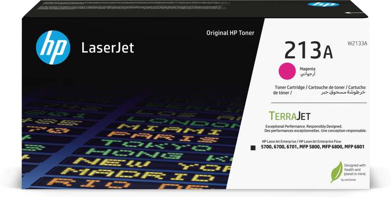 HP 213A MAGENTA ORIGINAL LASERJET TONER CARTRIDGE