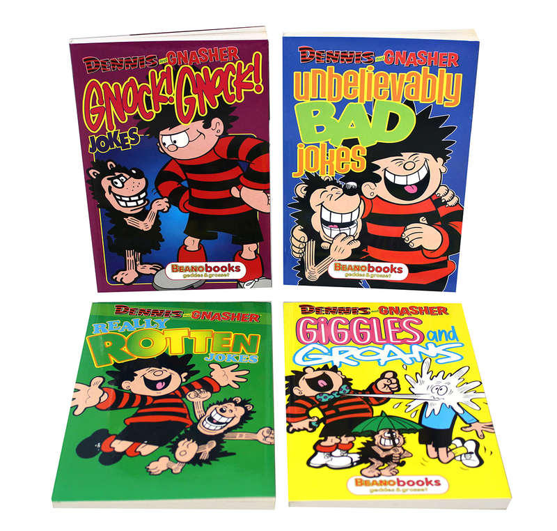 Dennis And Gnasher Jokes: 4 Book Collection