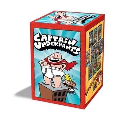 Captain Underpants 10 Book Box-Set
