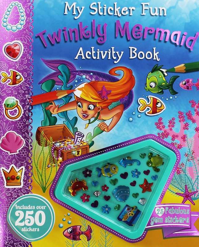 Twinkly Mermaid Sticker Fun