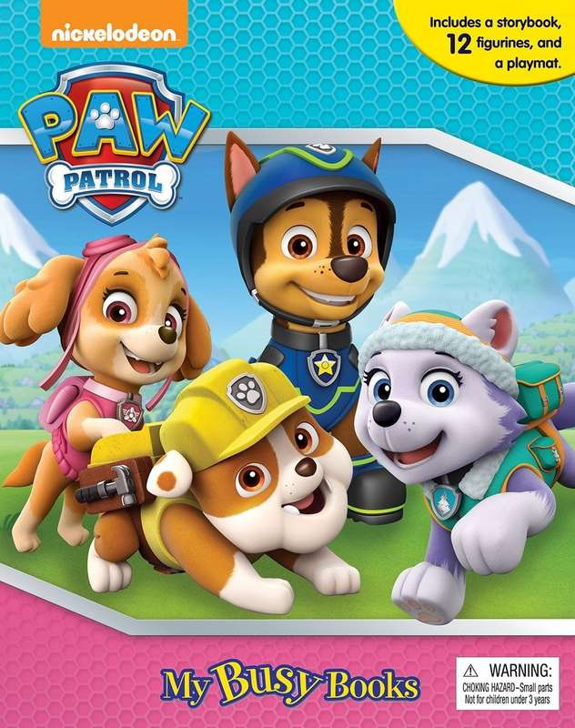 Paw Patrol:My Busy Book For Girls