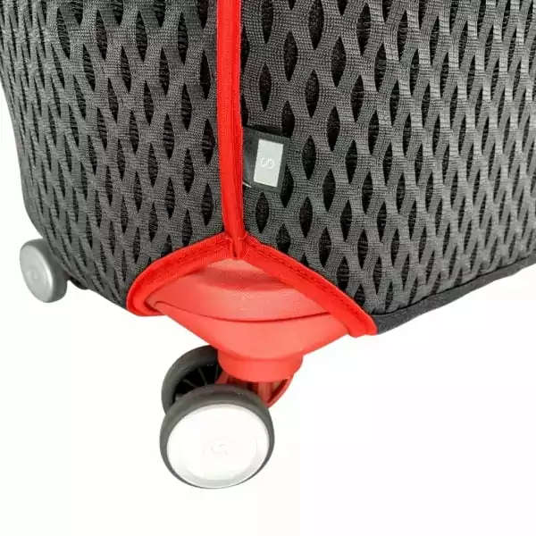 Luggage Glove Diamond Mesh Medium - Red