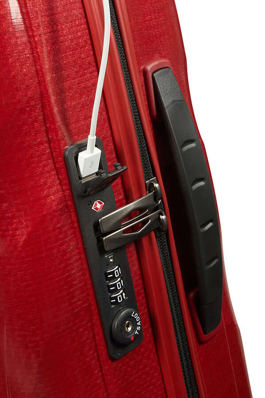 Samsonite C-lite spinner 55cm Chili red