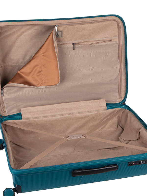 Polo Horizon 4 Wheel Carry On Trolley -teal