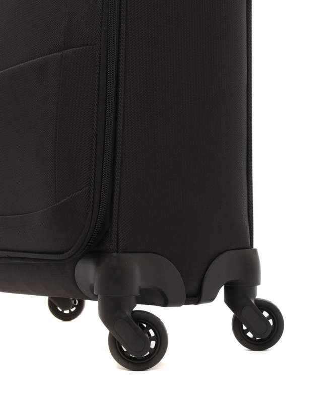 TRAVELITE FLASH 77CM CHECK IN TROLLEY CASE -BLACK
