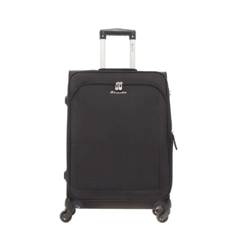 TRAVELITE FLASH 77CM CHECK IN TROLLEY CASE -BLACK