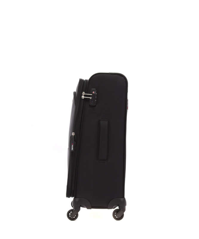 TRAVELITE FLASH 77CM CHECK IN TROLLEY CASE -BLACK