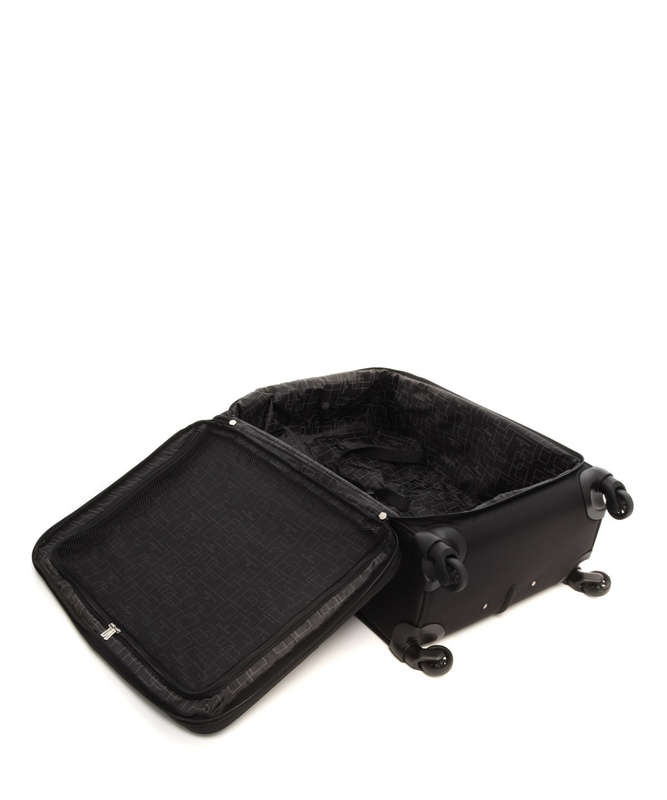 TRAVELITE FLASH 77CM CHECK IN TROLLEY CASE -BLACK