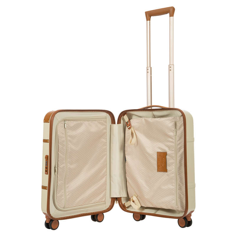 BRICS BELLAGIO 55CM CARRY ON SPINNER - CREAM