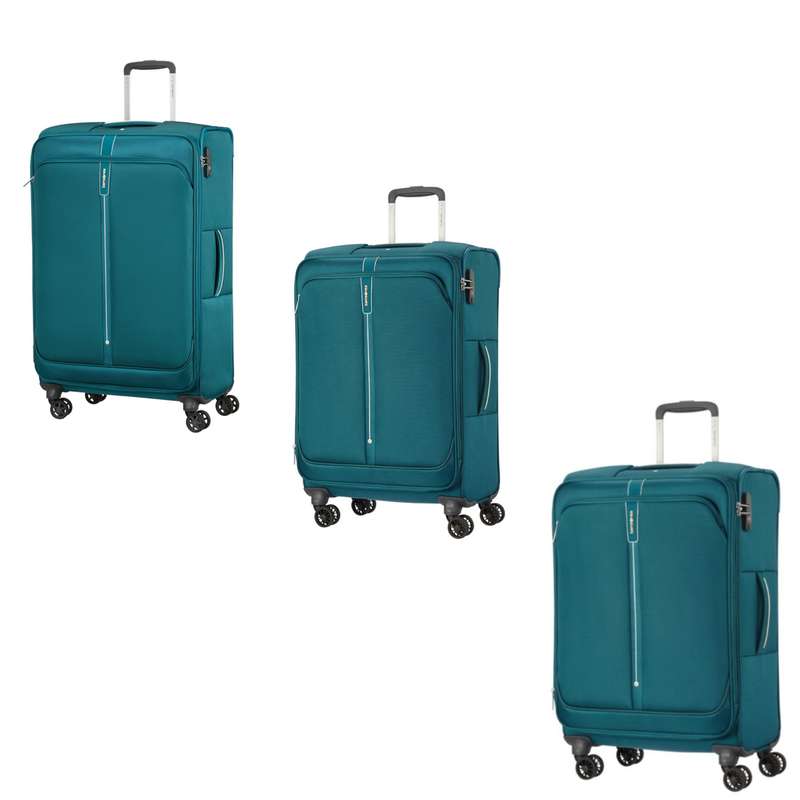 SAMSONITE POPSODA 3 PIECE SET -TEAL