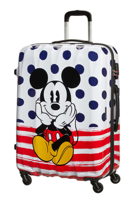 kids Disney Legends Spinner Alfatwist 75cm -MICKEY BLUE DOTS