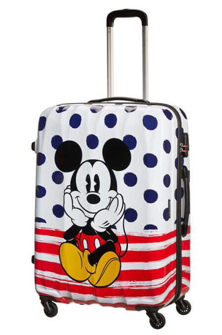 kids Disney Legends Spinner Alfatwist 75cm -MICKEY BLUE DOTS